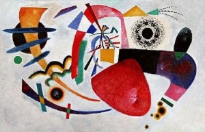 Kandinsky - "Roter Fleck ll"