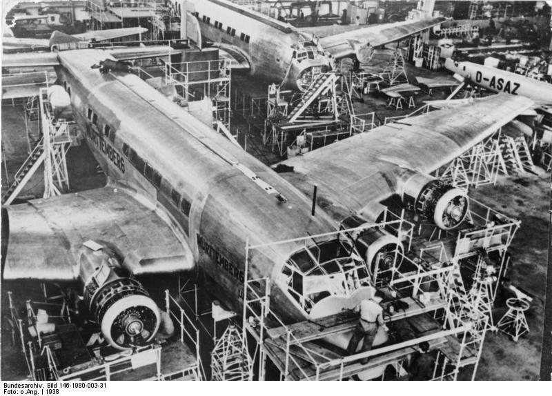 Junkers-Werke Dessau, Montage JU 90